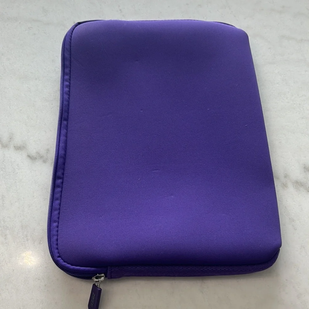 Purple Zikee Laptop Sleeve 14” x 10.5”